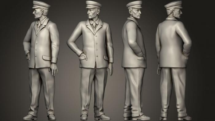 Figurines of people (STKH_0190) 3D model for CNC machine